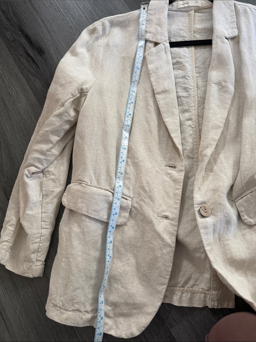 Linen blazer - Picture 7 of 7